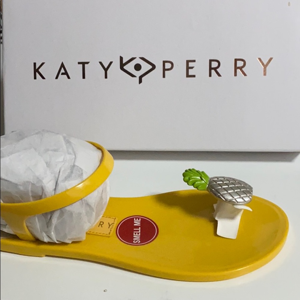 Katy Perry Pineapple Jelly Sandals